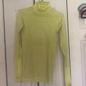 Yellow lululemon turtleneck